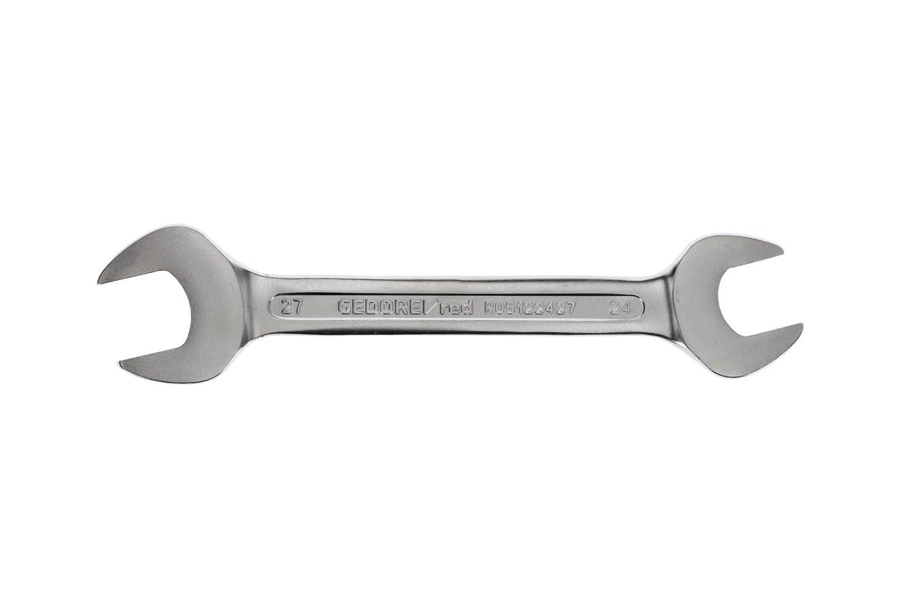 R05122427 - Llave fija de doble boca abierta 24x27 mm L=245 mm - Ferrotecnia