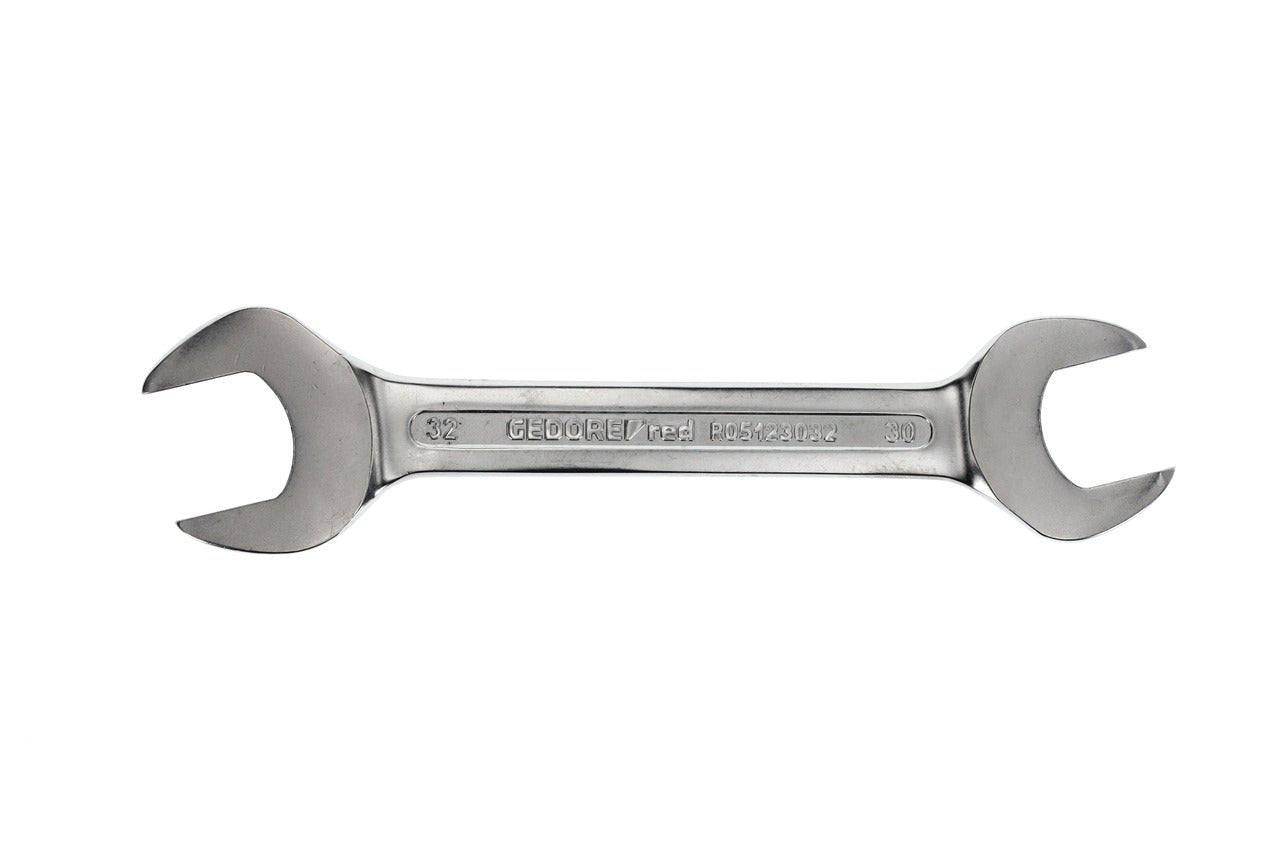 R05123032 - Llave fija de doble boca abierta 30x32 mm L=259 mm - Ferrotecnia