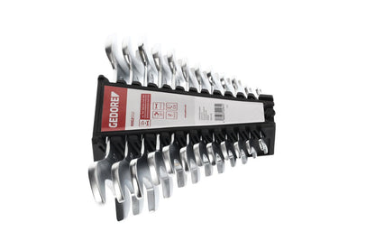 R05125012 - Juego de 12 llaves fijas, modelo corto, 6 - 32 mm - Ferrotecnia