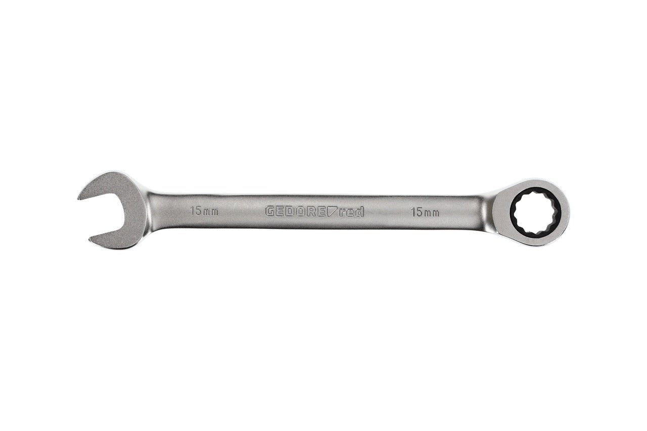 R07100150 - Llave combinada de carraca 15 mm L=199 mm - Ferrotecnia