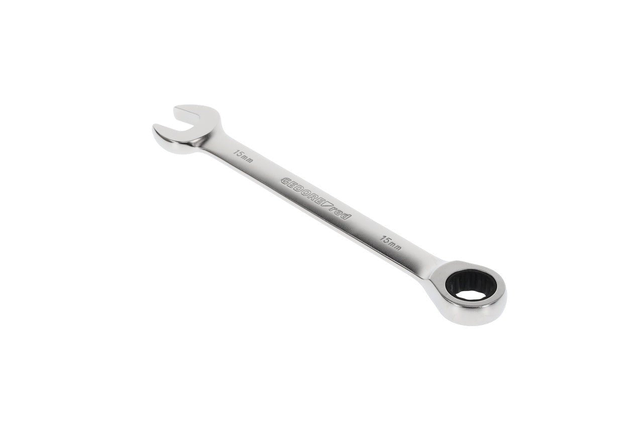 R07100150 - Llave combinada de carraca 15 mm L=199 mm - Ferrotecnia
