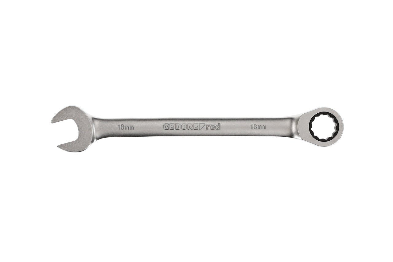 R07100180 - Llave combinada de carraca 18 mm L=236 mm - Ferrotecnia