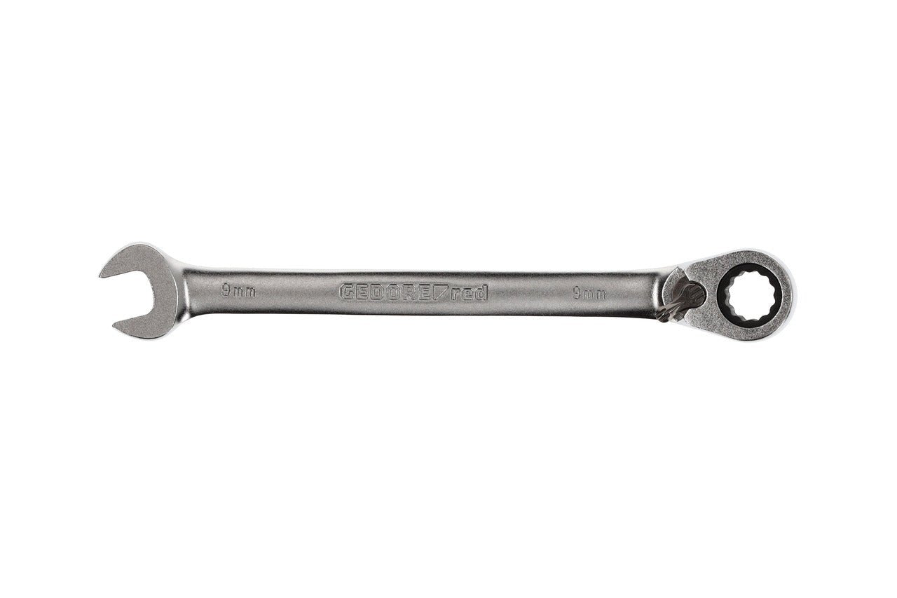R07200090 - Llave combinada de carraca con palanca de cambio, 9 mm L=158 mm - Ferrotecnia