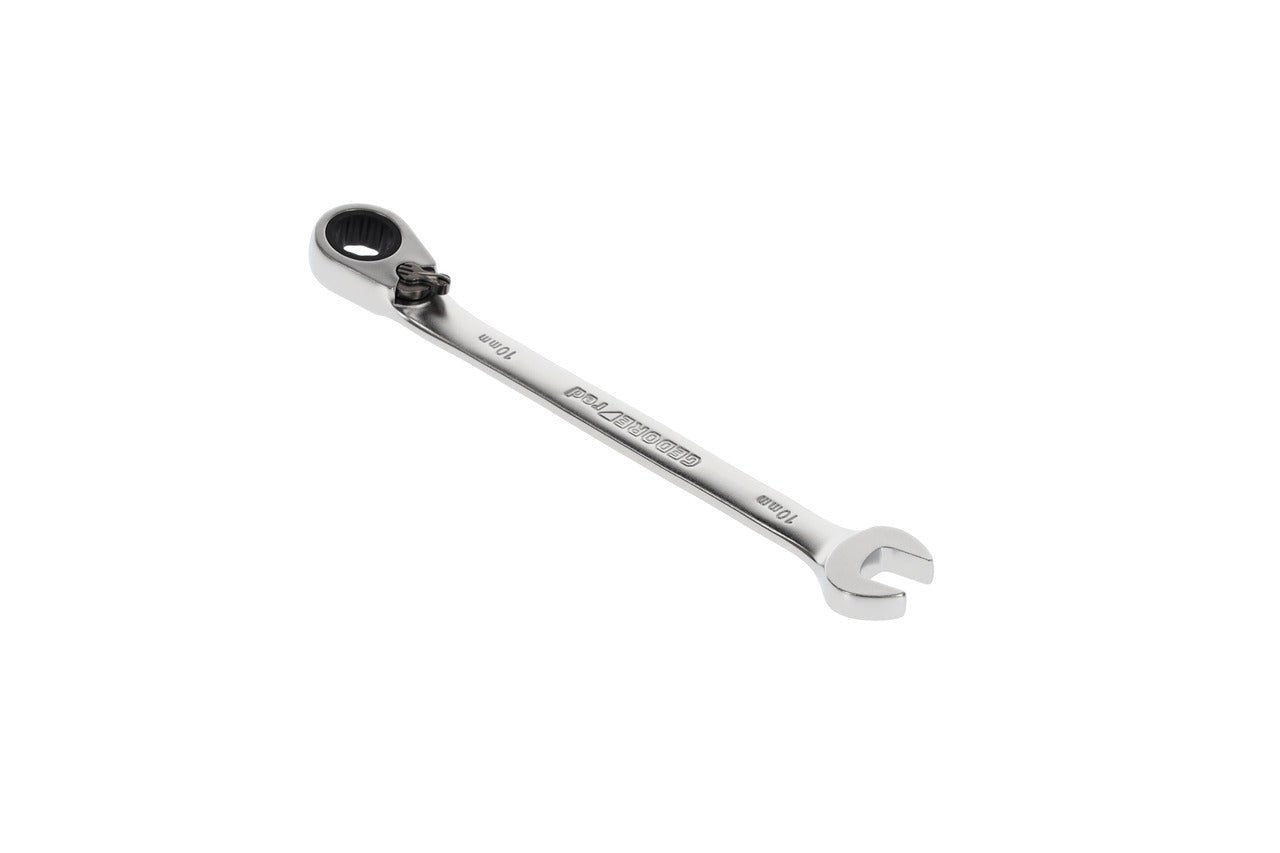 R07200100 - Llave combinada de carraca con palanca de cambio, 10 mm L=158 mm - Ferrotecnia