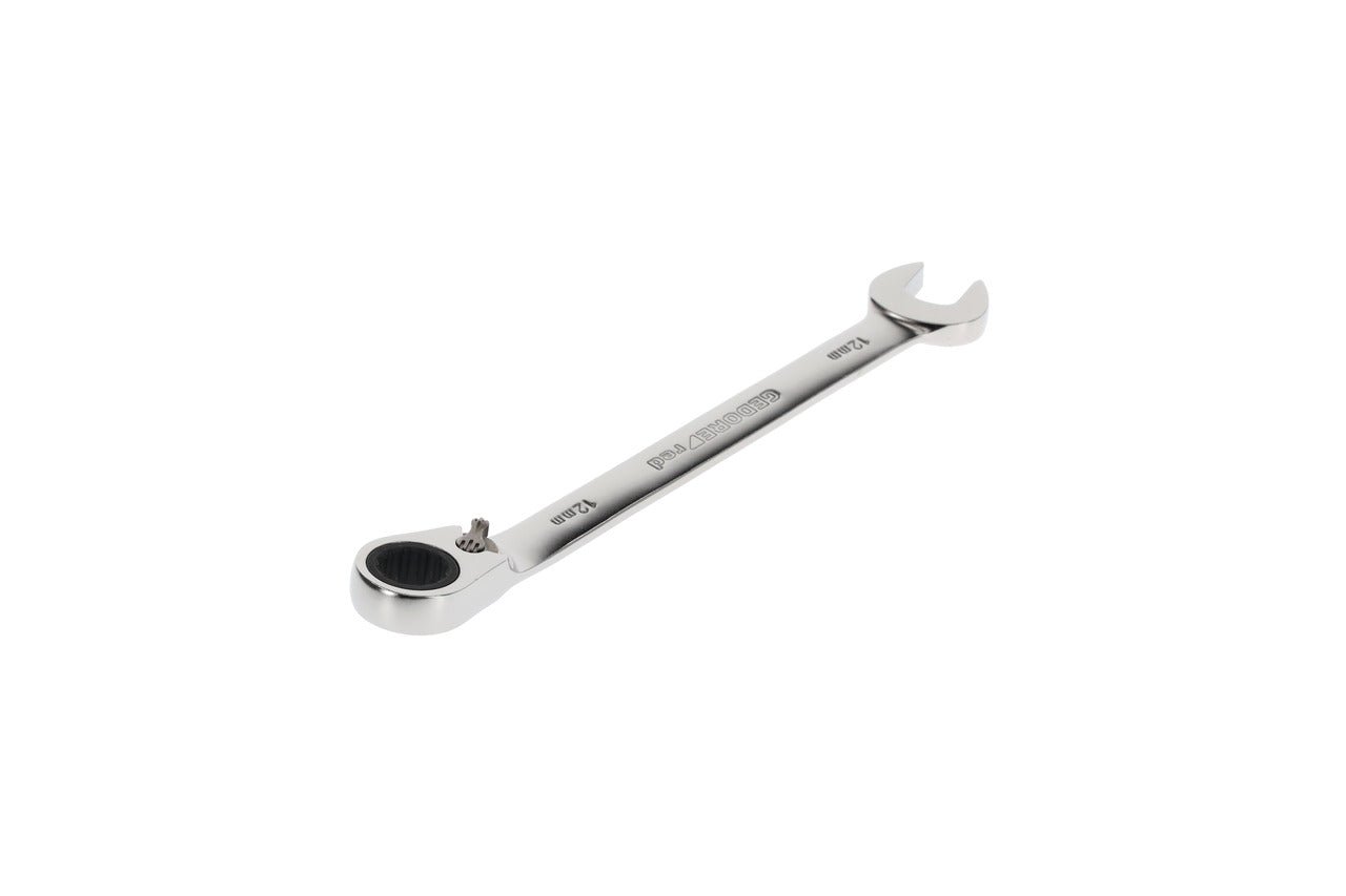 R07200120 - Llave combinada de carraca con palanca de cambio, 12 mm L=167 mm - Ferrotecnia