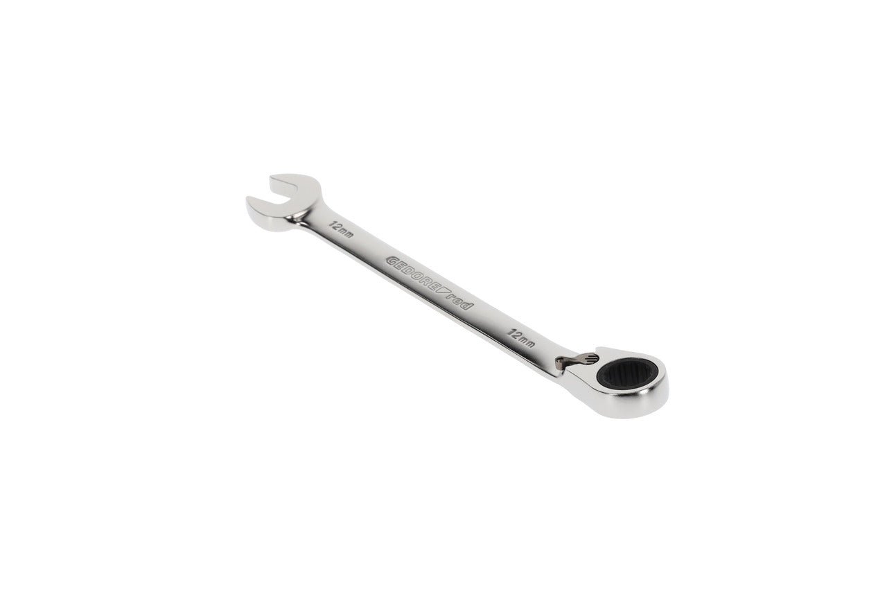R07200120 - Llave combinada de carraca con palanca de cambio, 12 mm L=167 mm - Ferrotecnia