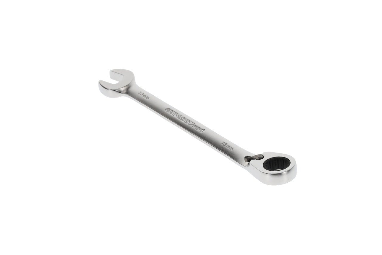 R07200130 - Llave combinada de carraca con palanca de cambio, 13 mm L=177 mm - Ferrotecnia
