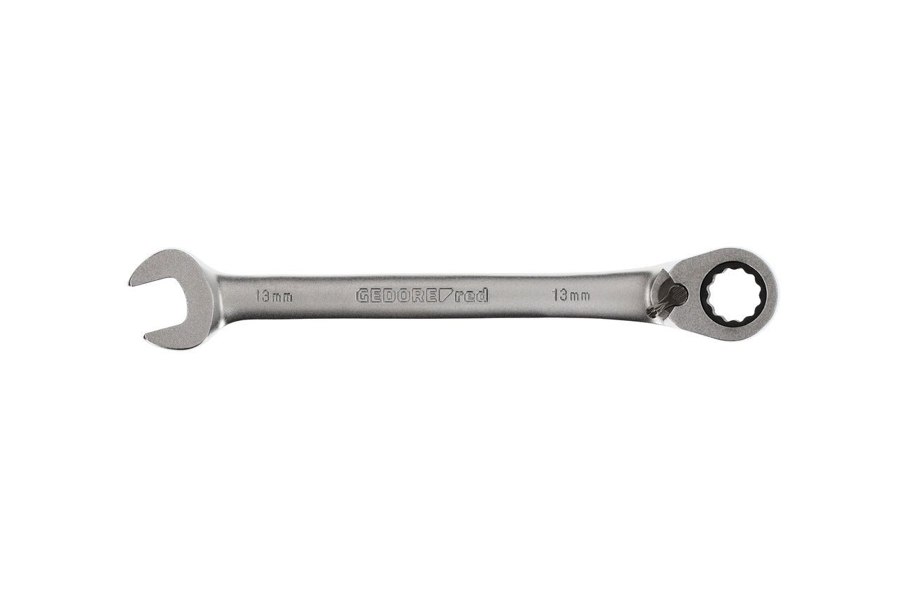 R07200130 - Llave combinada de carraca con palanca de cambio, 13 mm L=177 mm - Ferrotecnia