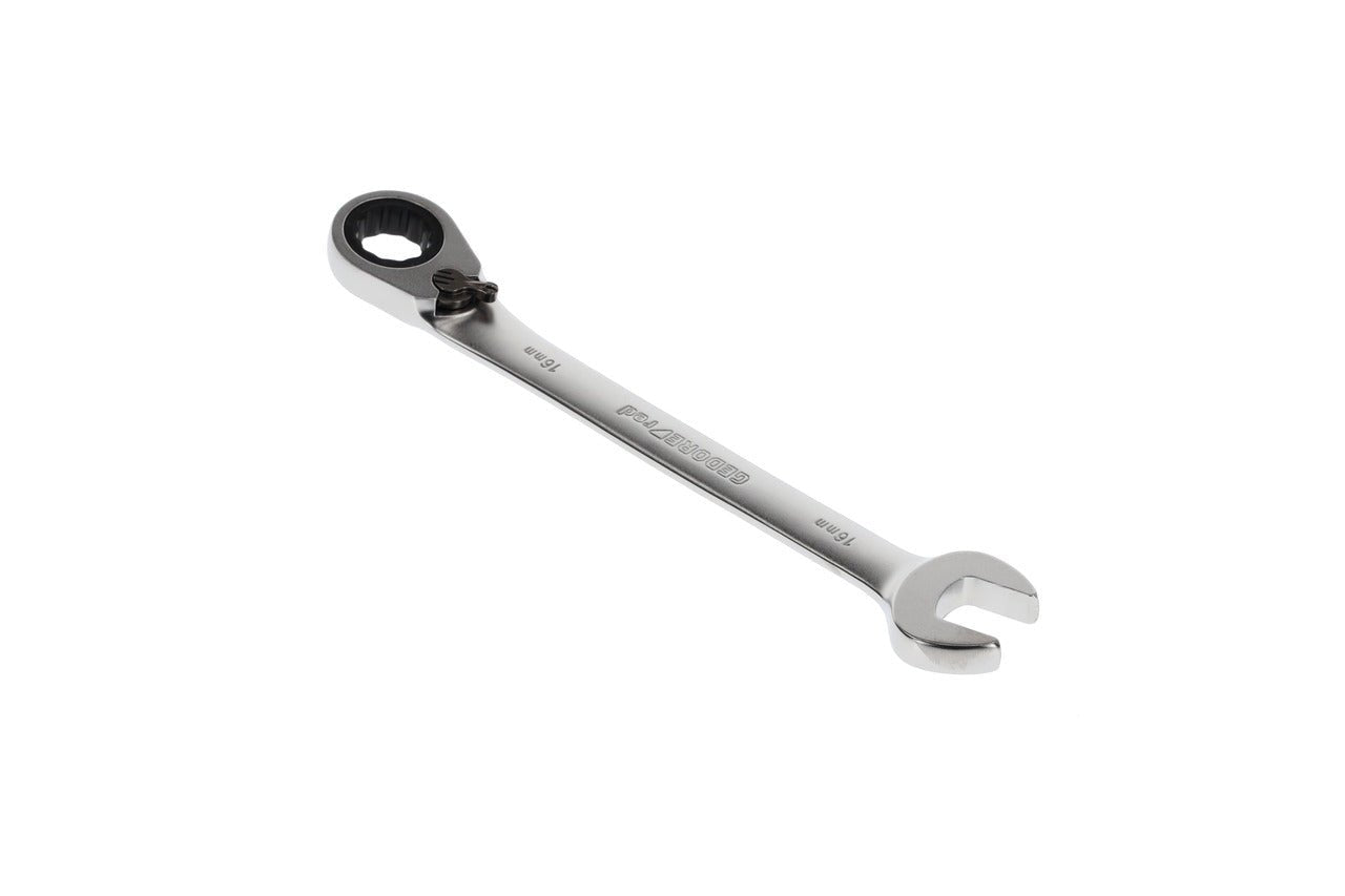 R07200160 - Llave combinada de carraca con palanca de cambio, 16 mm L=204 mm - Ferrotecnia