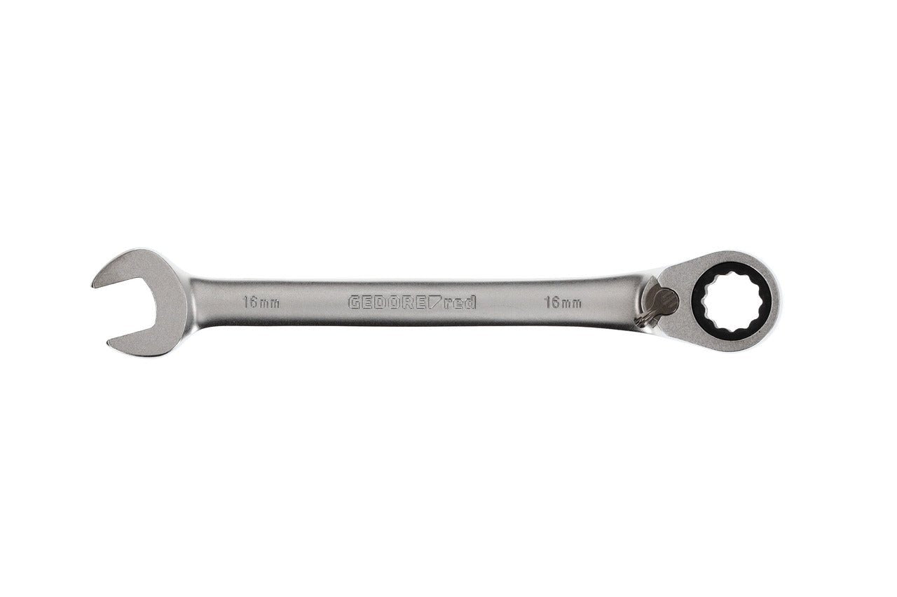 R07200160 - Llave combinada de carraca con palanca de cambio, 16 mm L=204 mm - Ferrotecnia