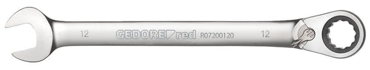 R07200190 - Llave combinada de carraca con palanca de cambio, 19 mm L=245 mm - Ferrotecnia