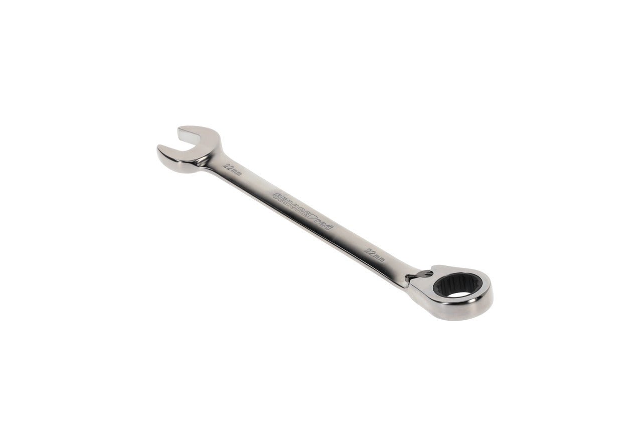 R07200220 - Llave combinada de carraca con palanca de cambio, 22 mm L=280 mm - Ferrotecnia