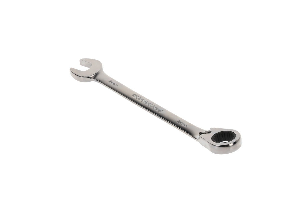 R07200240 - Llave combinada de carraca con palanca de cambio, 24 mm L=310 mm - Ferrotecnia