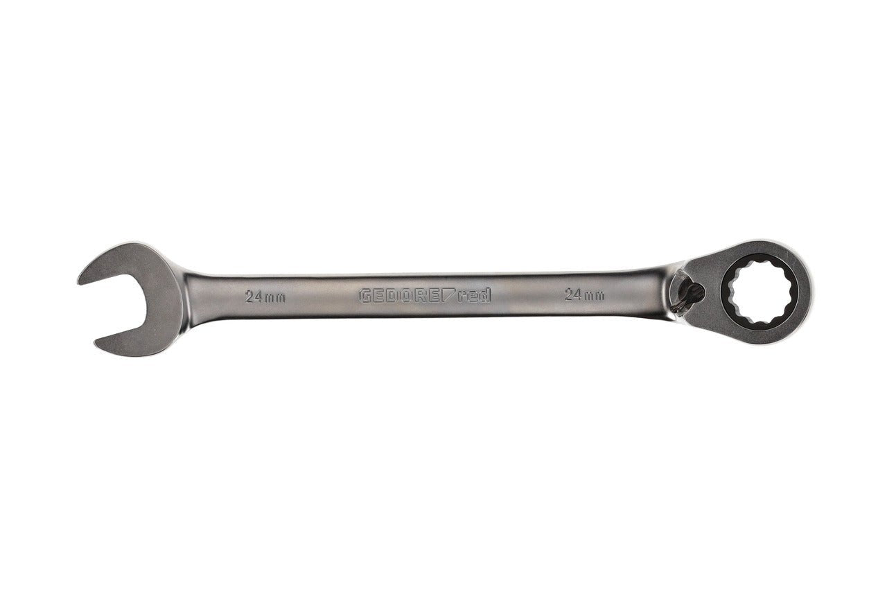 R07200240 - Llave combinada de carraca con palanca de cambio, 24 mm L=310 mm - Ferrotecnia