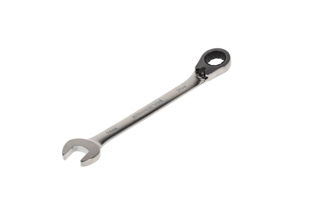 R07200240 - Llave combinada de carraca con palanca de cambio, 24 mm L=310 mm - Ferrotecnia