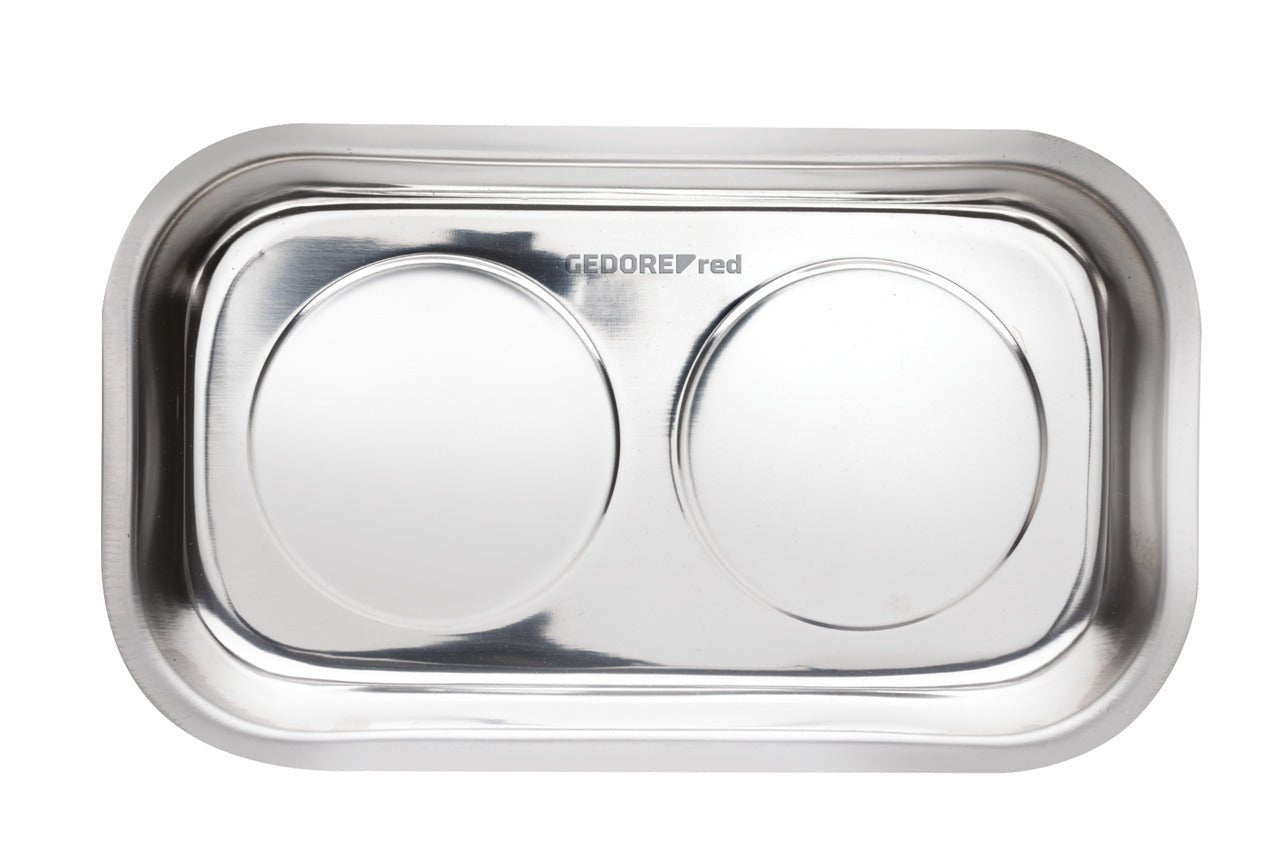 R19102000 - Bandeja magnética de acero, 2 imanes 240 x 140 mm - Ferrotecnia