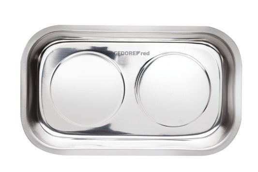 R19102000 - Bandeja magnética de acero, 2 imanes 240 x 140 mm - Ferrotecnia