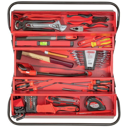 R21600072 - Caja de herramientas con juego BASIC, 72 piezas - Ferrotecnia