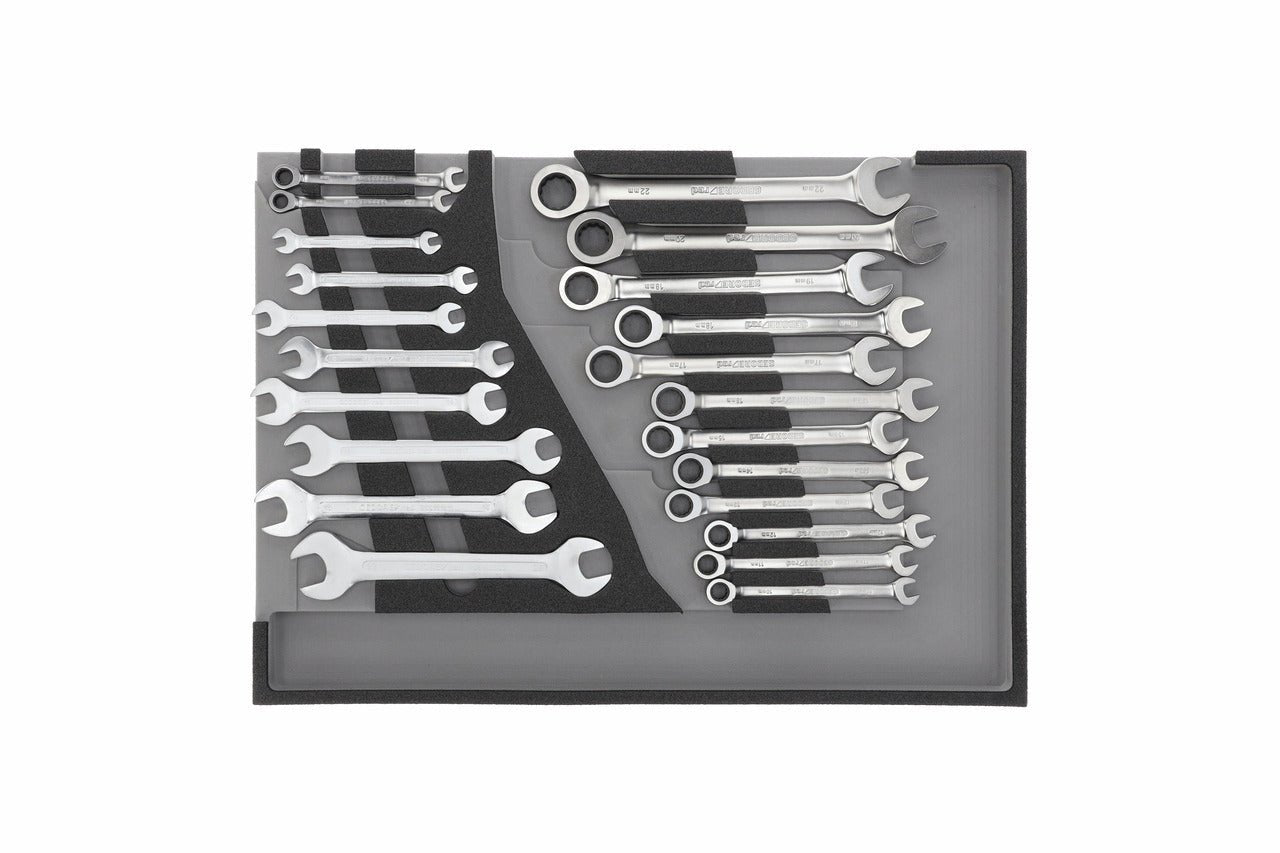 R22350006 - Juego de llaves para tornillos 1/1 módulo CT, 22 piezas - Ferrotecnia