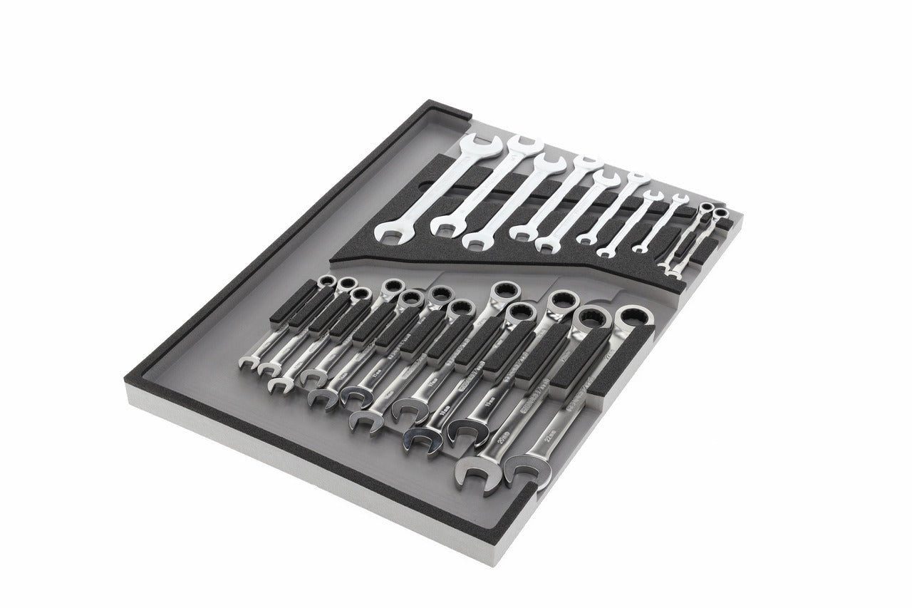 R22350006 - Juego de llaves para tornillos 1/1 módulo CT, 22 piezas - Ferrotecnia