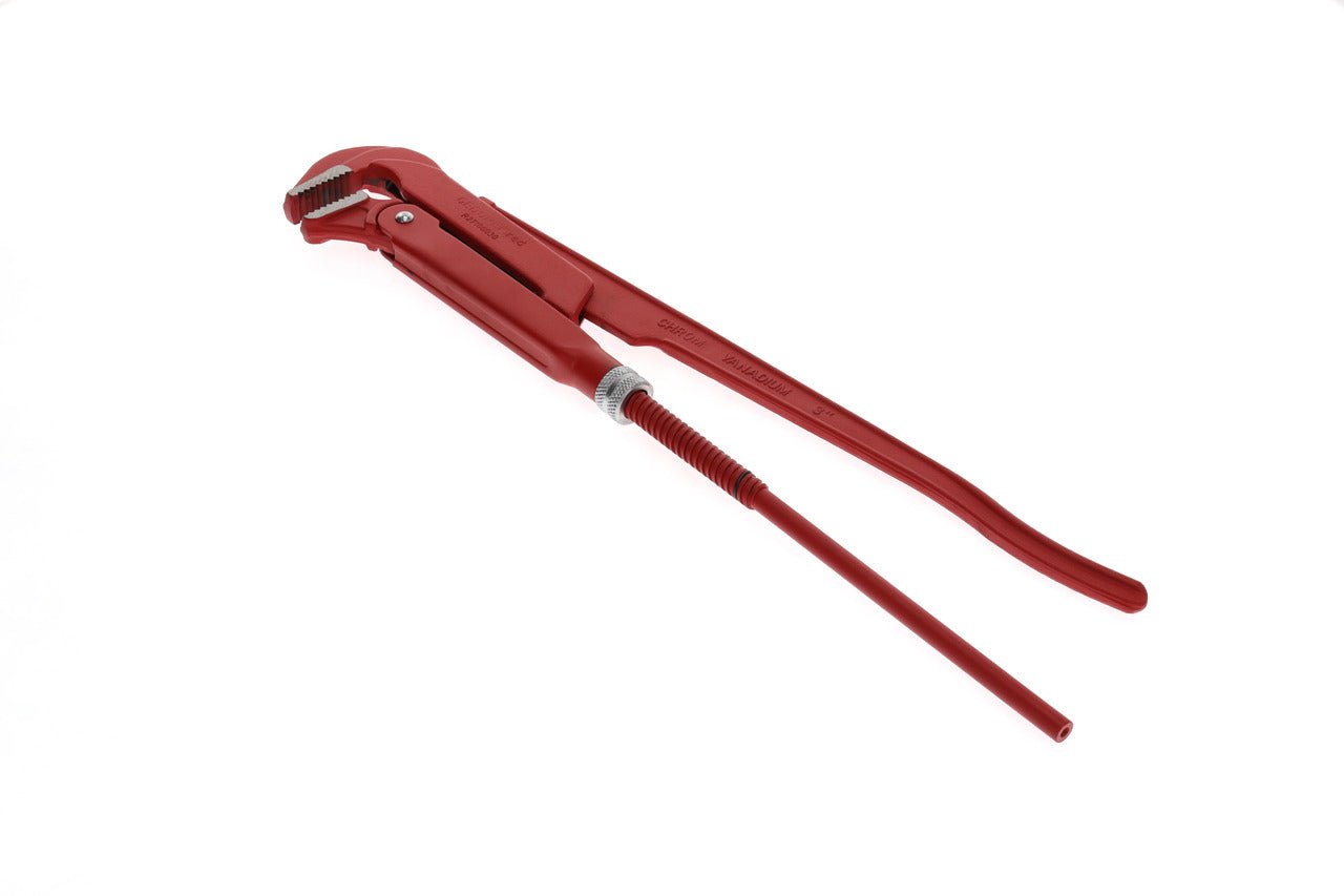 R27100030 - Tenaza para tubos 90°, modelo sueco, 3 pulgadas, L=635 mm - Ferrotecnia