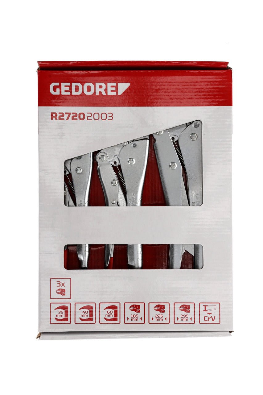 R27202003 - Juego de 3 Mordazas Grip 7" 10" 12", 35-60mm - Ferrotecnia