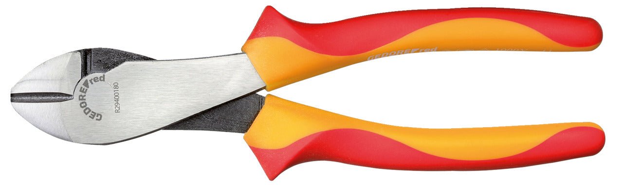 R29400180 - Alicate de corte diagonal VDE L=180 mm, mango de 2 componentes - Ferrotecnia