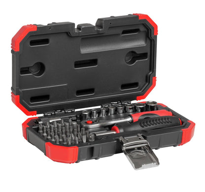 R33003040 - Juego de puntas 1/4" 40 piezas BMC - Ferrotecnia