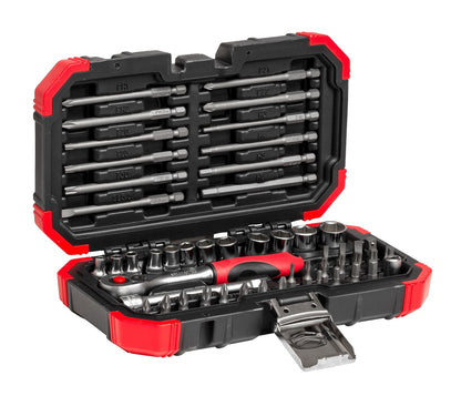 R33003051 - Juego de puntas 1/4" 51 piezas BMC - Ferrotecnia