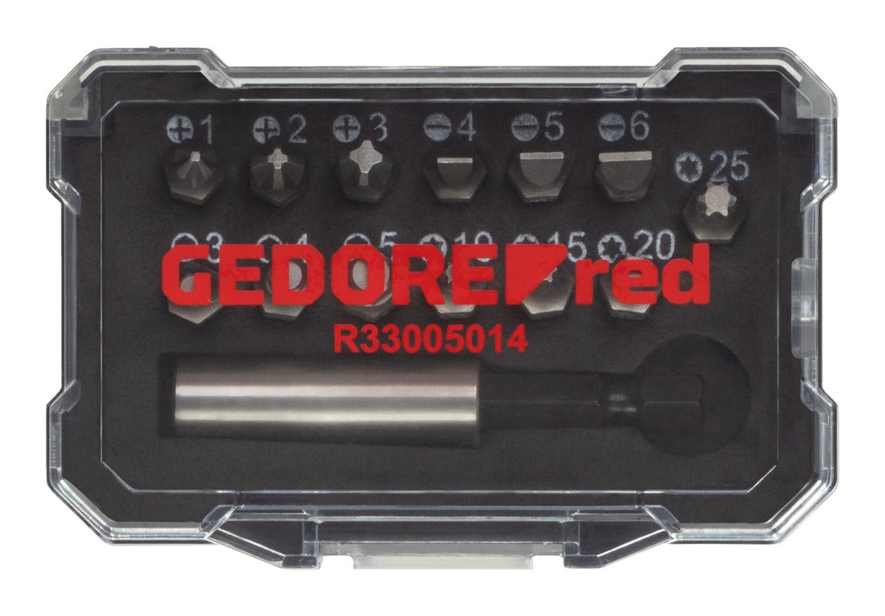 R33005014 - Caja de puntas de 1/4", 14 piezas - Ferrotecnia