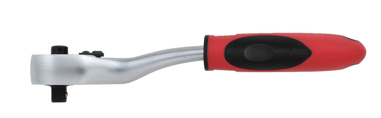 R40050009 - Carraca reversible de 2 componentes 1/4", acodada, ángulo de retorno 5° - Ferrotecnia