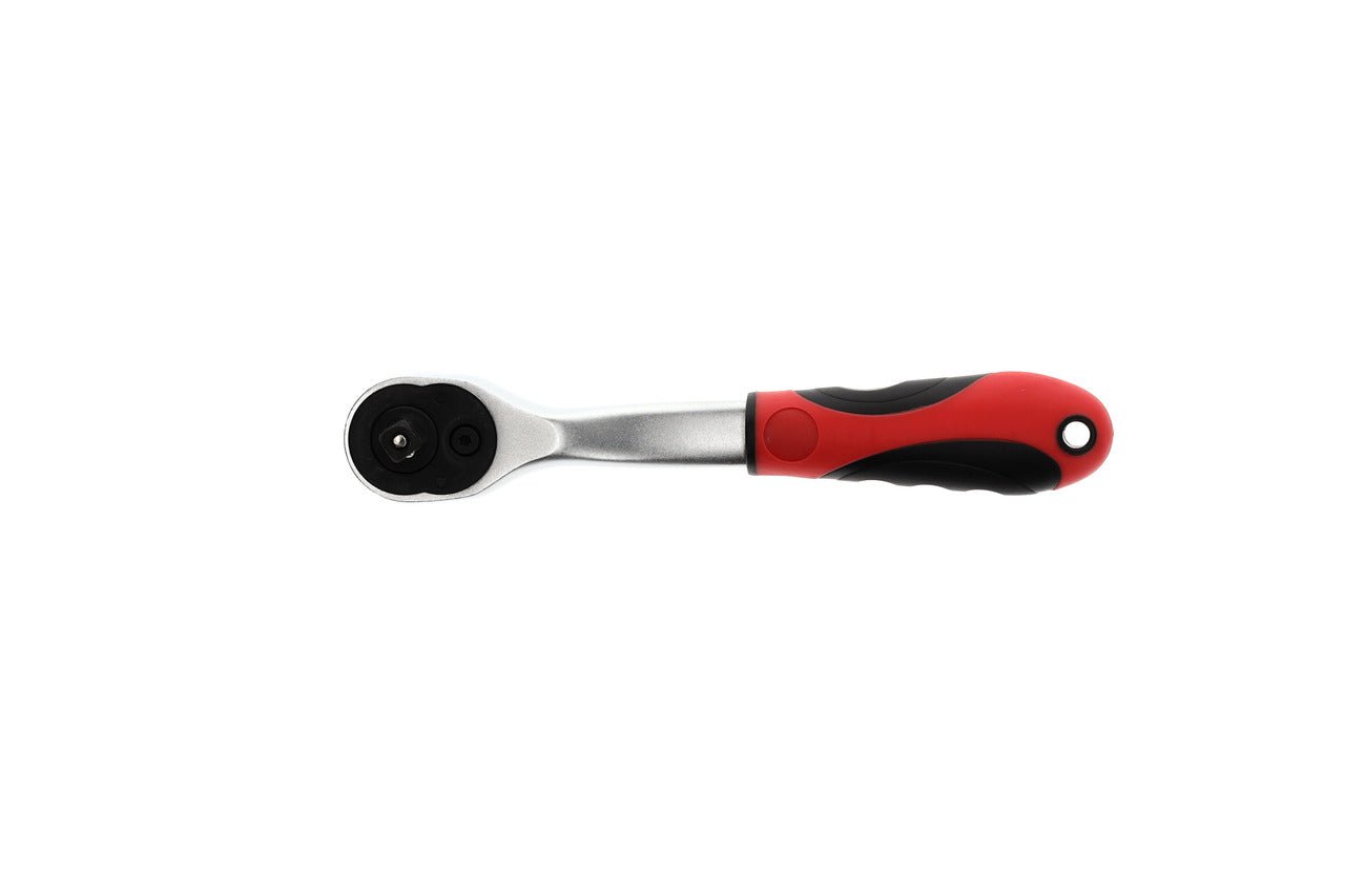 R40050009 - Carraca reversible de 2 componentes 1/4", acodada, ángulo de retorno 5° - Ferrotecnia