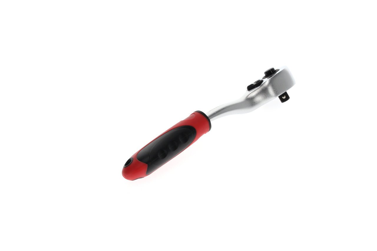 R40050009 - Carraca reversible de 2 componentes 1/4", acodada, ángulo de retorno 5° - Ferrotecnia