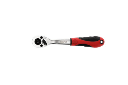 R40050009 - Carraca reversible de 2 componentes 1/4", acodada, ángulo de retorno 5° - Ferrotecnia