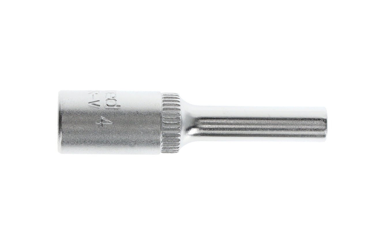 R41000409 - Vaso 1/4", hexagonal, 4 mm L=50 mm - Ferrotecnia