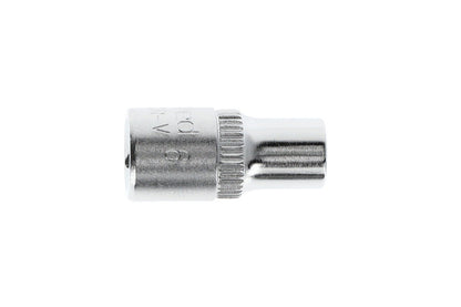 R41000603 - Vaso 1/4", hexagonal, 6 mm L=25 mm - Ferrotecnia