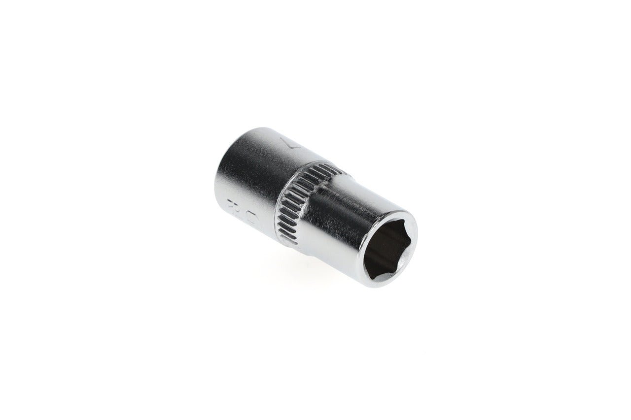 R41000703 - Vaso 1/4", hexagonal, 7 mm L=25 mm - Ferrotecnia