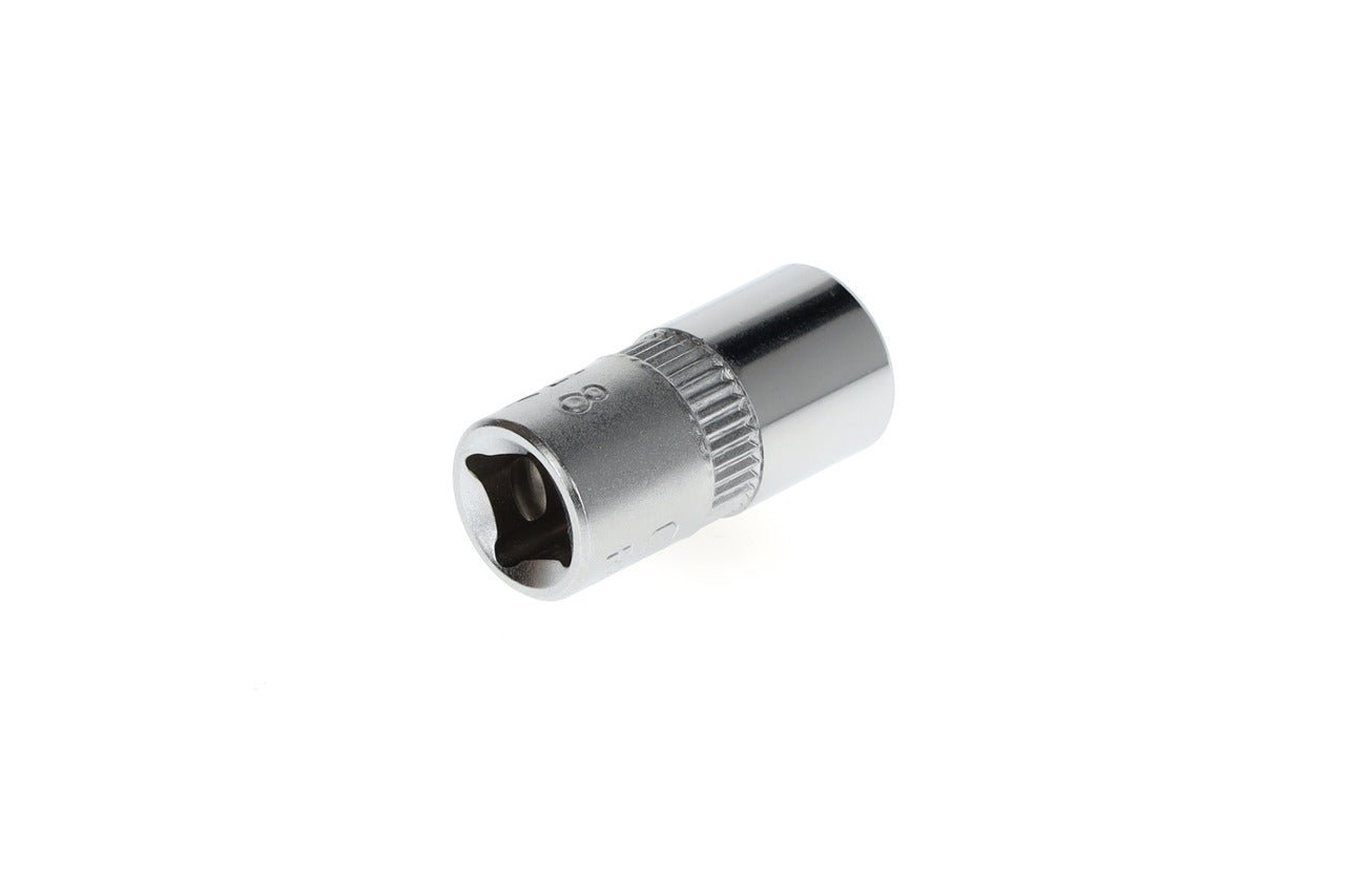 R41000803 - Vaso 1/4", hexagonal, 8 mm L=25 mm - Ferrotecnia