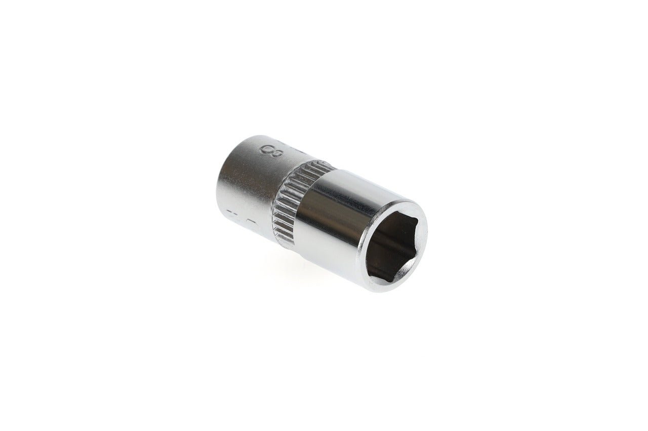 R41000803 - Vaso 1/4", hexagonal, 8 mm L=25 mm - Ferrotecnia