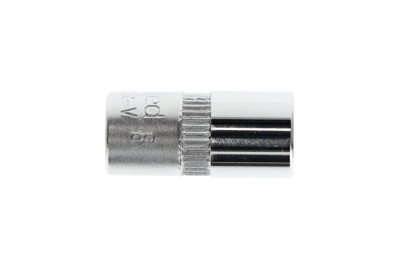 R41000803 - Vaso 1/4", hexagonal, 8 mm L=25 mm - Ferrotecnia