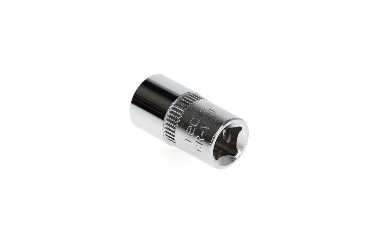 R41000903 - Vaso 1/4", hexagonal, 9 mm L=25 mm - Ferrotecnia