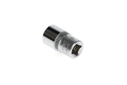 R41001003 - Vaso 1/4", hexagonal, 10 mm L=25 mm - Ferrotecnia