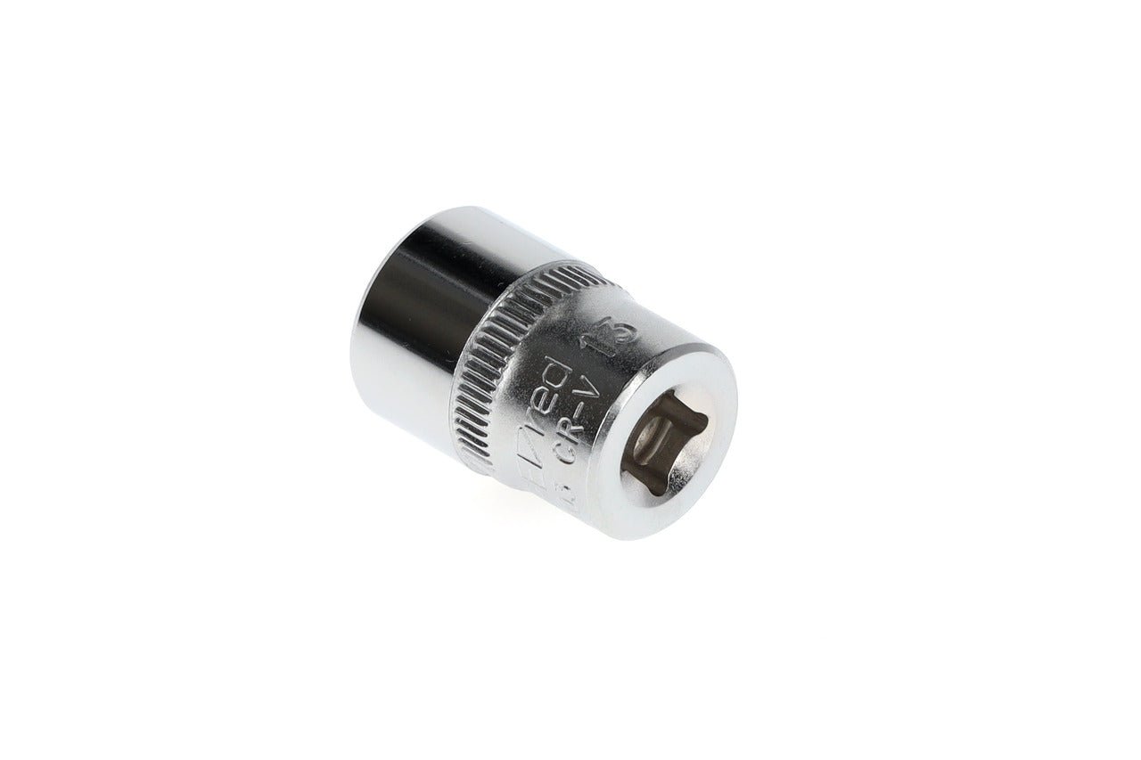 R41001303 - Vaso 1/4", hexagonal, 13 mm L=25 mm - Ferrotecnia