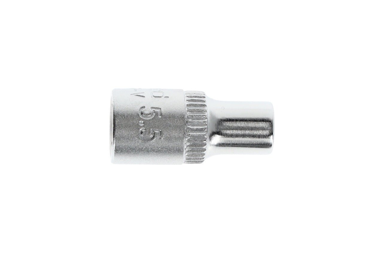 R41005503 - Vaso 1/4", hexagonal, 5,5 mm L=25 mm - Ferrotecnia
