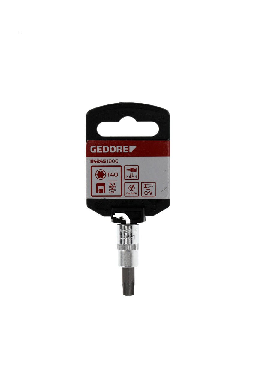 R42451806 - Vaso destornillador 1/4" TX T40 L=37 mm - Ferrotecnia
