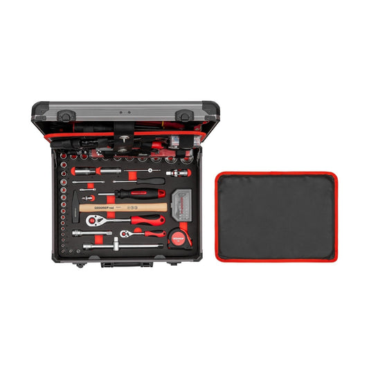 R46007138 - Juego de herramientas ALLROUND en maleta de aluminio, 138 piezas - Ferrotecnia