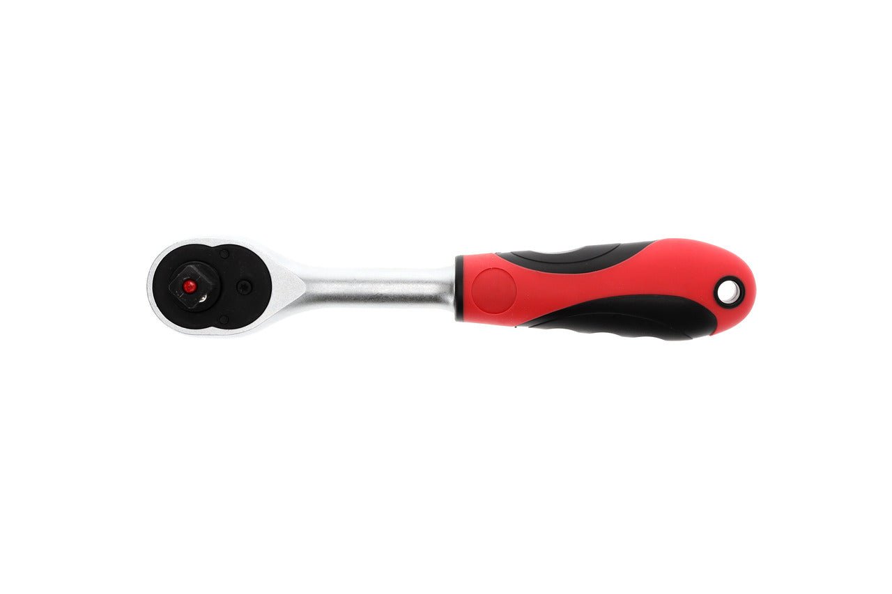 R50000027 - Carraca reversible de 2 componentes 3/8", L=180 mm, ángulo de retorno 5° - Ferrotecnia