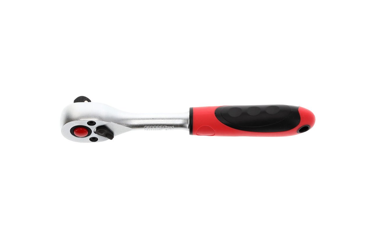 R50000027 - Carraca reversible de 2 componentes 3/8", L=180 mm, ángulo de retorno 5° - Ferrotecnia