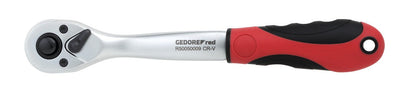 R50050009 - Carraca reversible 3/8", acodada, L=210 mm, ángulo de retorno 5° - Ferrotecnia