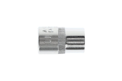 R51001104 - Vaso 3/8", hexagonal, 11 mm L=28 mm - Ferrotecnia